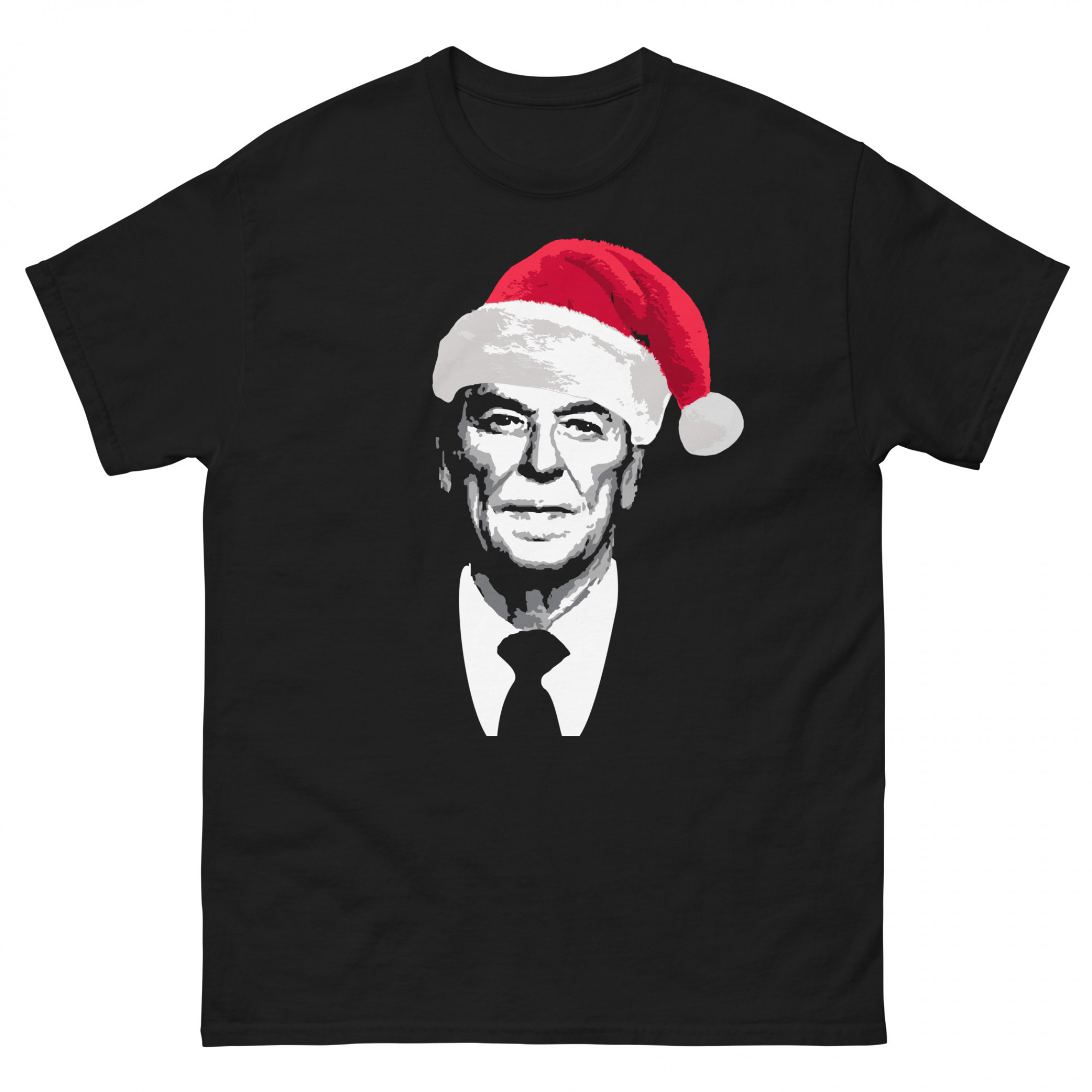 Rowdy Reagan Santa Hat T-Shirt